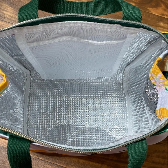 NWT Kate Spade • Orange Citrus Insulated Lunch Bag - Picture 9 of 11